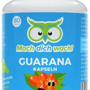 Guarana Kapseln / Tabletten - 50mg Koffein im Guarana Extrakt - Mach dich wach!