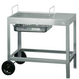 Edelstahl Premium Grill HEIBI 43837 Grillwagen UVP 299 € made in Germany