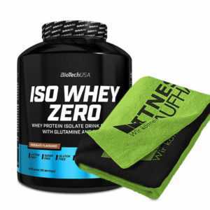 Biotech USA Iso Whey Zero 2270g Bio Tech Protein Eiweiss + Handtuch