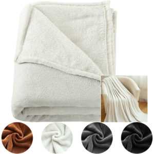 Kuscheldecke Wohndecke Tagesdecke Fleeckdecke Sofadecke 150x200