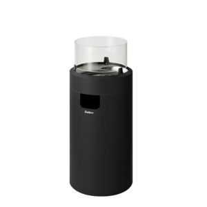 Enders Heizpilz Feuerstelle Nova LED M Schwarz Gas Terrassen Heizstrahler Heizer