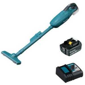 Makita Akku-Staubsauger  DCL182Z 18 V + Ladegerät DC18RC + Akku 5,0 Ah BL1850B