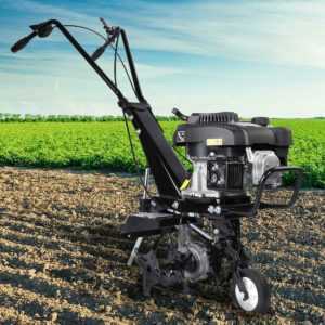 BRAST Benzin Ackerfräse Motorhacke Gartenfräse Bodenfräse Selbstantrieb AF5000
