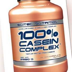 Scitec Nutrition 100% Casein Complex 2350g Protein Milchprotein Eiweiß + Shaker