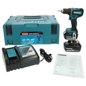 Makita Akku Bohrschrauber DDF485RTJ Akkuschrauber 18V mit 2 x 5Ah