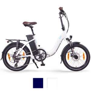 NCM Paris+ 20" E-Faltrad, E-Bike, Klapprad 36V 19Ah 684Wh, ebike weiß