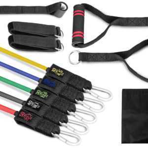 Hop-Sport Widerstandsbänder Expander HS-R050RT Gymnastikband Fitnessbänder