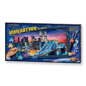 Manhattan bei Nacht Malen nach Zahlen Schipper 609220369