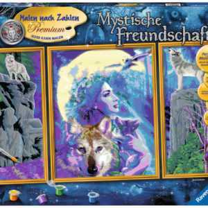 Ravensburger Malen nach Zahlen Premium Serie A Mystische Freundschaft 28960