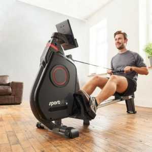 SportPlus Ruderergometer Rudergerät Rudermaschine Ruderzugmaschine klappbar