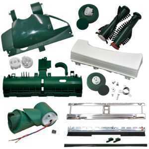 MEGA-Set geeignet Vorwerk EB 350 351 Bodenblech Bürste uvm. Kobold 131 135