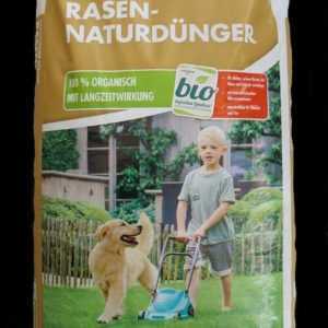 Cuxin Rasen-Naturdünger 20 kg organisch Langzeitwirkung Minigran Bio Rasendünger