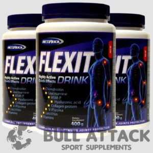 NEU: 3x FLEXIT = 1200G  GLUCOSAMIN + CHONDROITIN + MSM + Hyaluronsäure +Collagen
