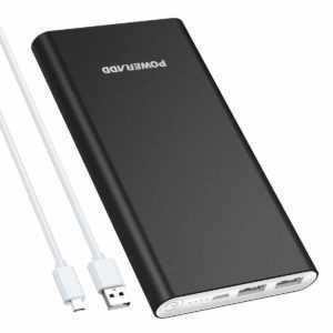 Powerbank 10000mAh External Charger tragbare LED 2USB Batterie Für Mobile Phone