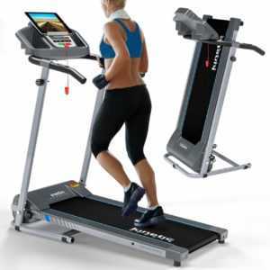 Laufband elektrisch 10 km/h LCD Display Puls Fitness Heimtrainer klappbar 120 kg