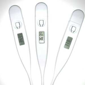 Digitales Fieberthermometer  32-42°C Messbereich Thermometer Fiebermesser
