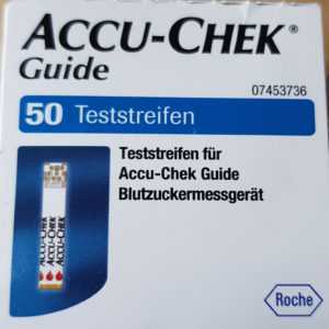 50 Teststreifen ACCU-CHEK GUIDE NEU&OVP MHD 06/2021 ### ALS SOFORTKAUF ###