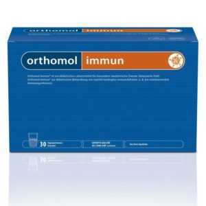 ORTHOMOL immun Granulat 30 Beutel Stück Monatspackung  PZN 01319962 plus Proben