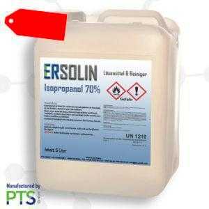 Isopropanol | Isopropylalkohol | IPA | 2-Propanol | 70 % | Ersolin | 5 Liter