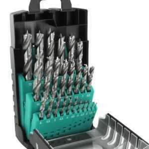 ENT 09225 Duradrill 25-tlg. HSS-G Holzbohrer-Set -  1 - 13mm 0,5 mm Schritte
