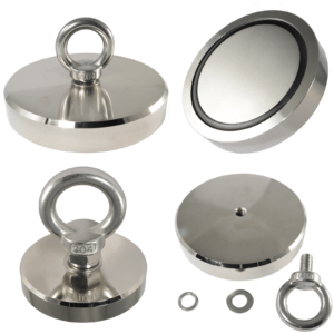 Neodym Bergemagnet Magnetangeln Angel Magnete 80 Kg bis 600 Kg Topfmagnet Öse