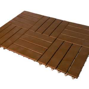 UPP Gartenplatten Terassenplatten Platten 30x30cm "Holzdiele" mit Klicksystem
