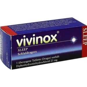 VIVINOX Sleep Schlafdragees überzogene Tab. 50 St PZN 4132508