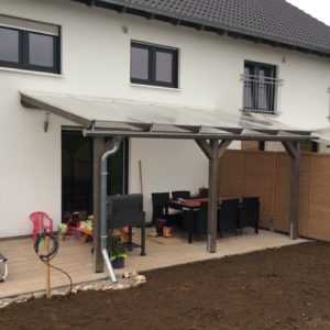 Terrassenüberdachung Terrassendach Holz Carport Wintergarten Stegplatten Glas