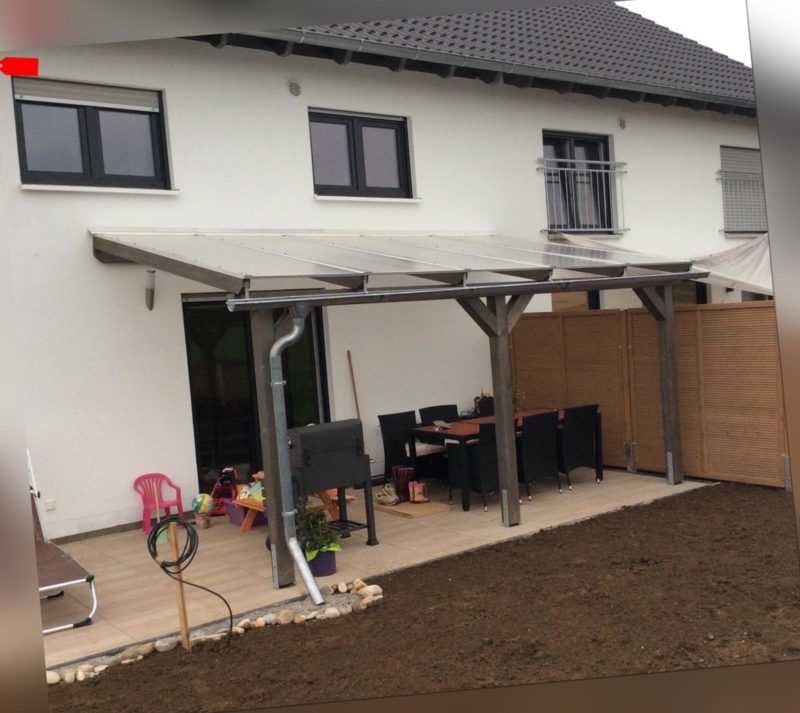 Terrassenüberdachung Terrassendach Holz Carport