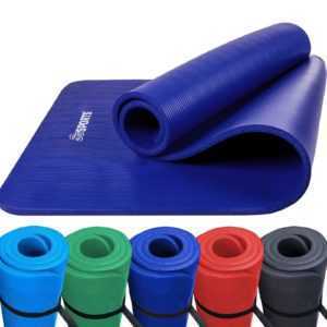 ScSPORTS® Gymnastikmatte Fitnessmatte Yogamatte Turnmatte 190 x 100 x 1,5 cm