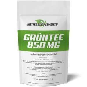 350 - 1300 Kapseln GRÜNTEE EXTRAKT 850mg pro Kapsel / Fettverbrennung Fatburner