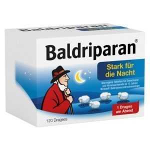 BALDRIPARAN STARK F D NACHT Tabletten 120 Stück PZN:01819245
