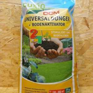 Cuxin Universaldünger + Bodenaktivator 25 kg organisch Volldünger Gartendünger