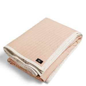 Bias Quilt Tagesdecke 235 x 245 cm Nude Hay