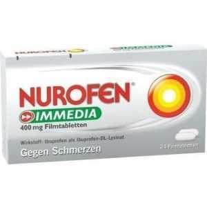 NUROFEN Immedia 400 mg Filmtabletten 24St Filmtabletten PZN 8794459