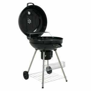 BBQ-TORO Kugelgrill 57 cm Birch Smoker Holzkohle Grill BBQ Grillwagen emailliert