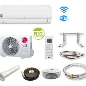 LG Klimaanlage Inverter Standard Plus PC09SQ 2,5 kW WiFi mit Montageset; EEK A++