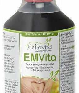 Cellavita - EM Effektive Mikroorganismen probiotischen für Mensch Qualität 500ml