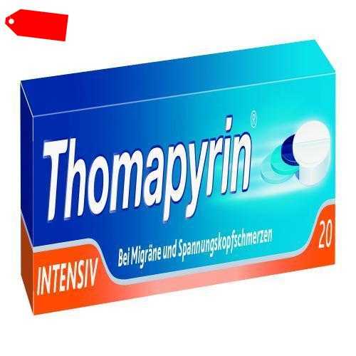THOMAPYRIN INTENSIV Tabletten 20 St PZN 624605