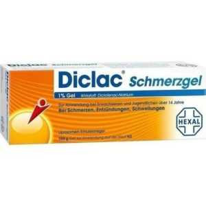 DICLAC Schmerzgel 1% 100 g PZN 3424841