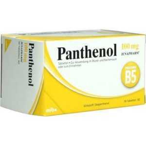 PANTHENOL 100MG JENAPHARM Tabletten 50St MIBE 6150829