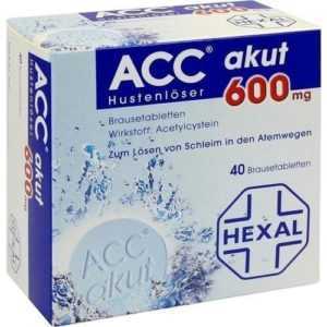 ACC akut 600 Brausetabletten  40St 0520917