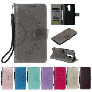 Xiaomi Redmi Note 8 Pro Handy Hülle Flip Case Schutzhülle Cover Tasche Mandala