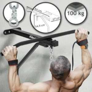 Boxsack Wandhalterung mit Klimmzugstange Krafttraining Heimtraining Fitnessgerät