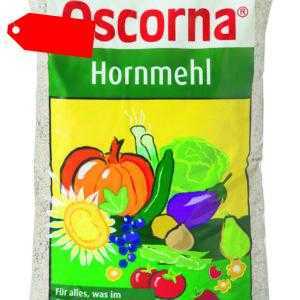 OSCORNA Hornmehl 5 kg org. Stickstoffdünger 12