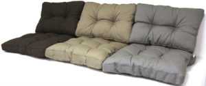 Gartenmöbel Auflagen für Poly Rattan Lounge Gruppen Polster Kissen Loungekissen