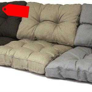 Gartenmöbel Auflagen für Poly Rattan Lounge Gruppen Polster Kissen Loungekissen