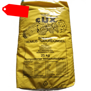 Cux Humuskorn Spezial Humus Naturdünger 25Kg (0,70€/1Kg) Volldünger Gartendünger
