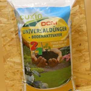 Cuxin Universaldünger + Bodenaktivator 10,5 kg organisch Volldünger Gartendünger
