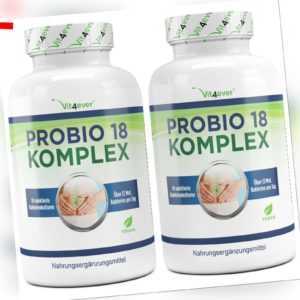 Probio 18 Komplex - 360 Kapseln - 13 Milliarden Darmbakterien - Darmflora Detox